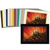 Photographer's Edge, Photo Insert Card Sample Pack, 16 Colored Cards,