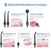 6 Nozzles for Sawgmore TH2D4 Oral Irrigator Black