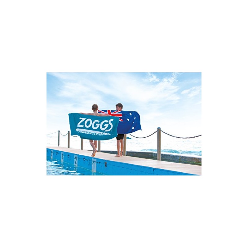 Zoggs Unisex POOL TOWEL BLUE 300798, Blue, 140 x 70