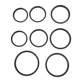 8 Pieces Filter Ring Adapter Set, Camera Lens Filter Adapter Ring Kit 8 in 1 Lightweight 49-82mm Metal Filter Step Up Ring Set for Camera Lens