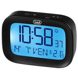 Trevi Digital Alarm Clock with Integrated Thermometer SLD 3850