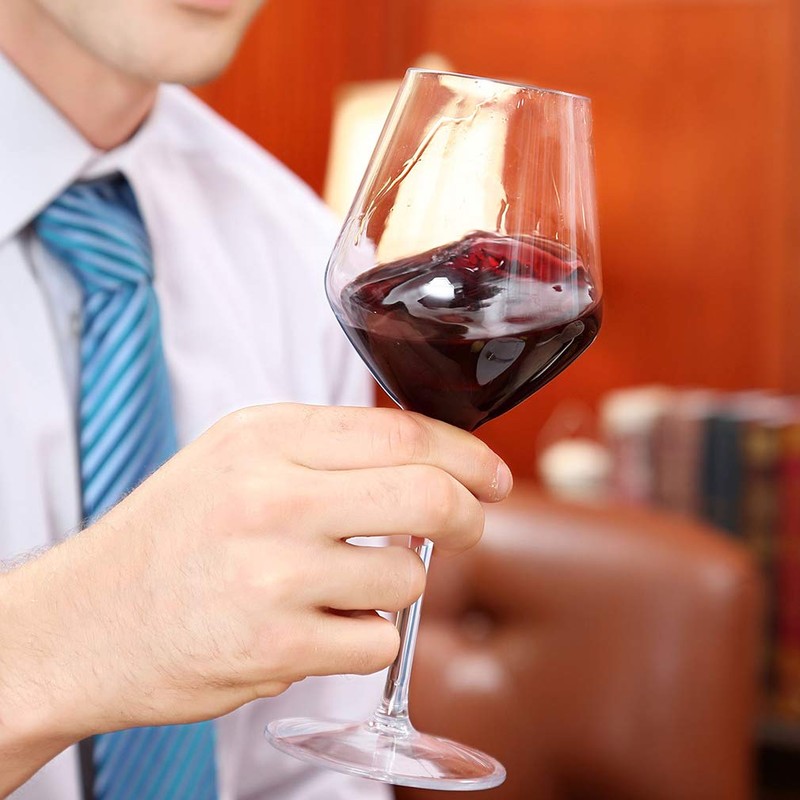 MICHLEY Unbreakable Stemmed Wine Glass 100% Tritan Plastic Dishwasher available