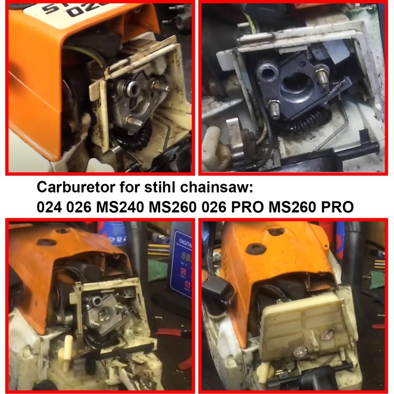 ZAMDOE Carburetor for stihl 024 026 PRO MS260 MS240 MS260