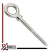 Eye bolt with wood thread, 6 x 60 mm, 1