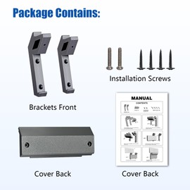 Starlink Gen 3 Mount Starlink Standard V3 Router Wall Mount and Star Link Gen 3 Power Supply Mounting Kit ABS Stability Wall Holder