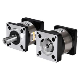 YEJMKJ Ratio 10:1 Planetary Gearbox for Nema 23 Stepper Motor 57-67mm Backlash 15 arcmin Input Shaft 21mm φ8mm Planetary Reducer for 57 Step Motor incl. 4 Screw 2 Plug 1 Key CNC 3D Printer Lathe