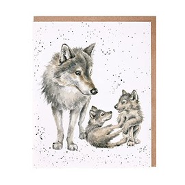 Wrendale Designs Greeting Card - WOLF PACK (Wolves)