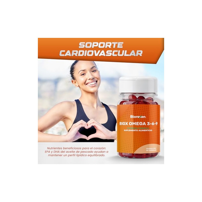 Biox Omega Synergic Formula 180 Cápsulas Pack Suplemento Epa Dha