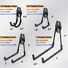TICONN 12 Pack Heavy Duty Garage Hooks, Steel Utility Wall