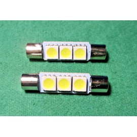 Great Western New Set of 2-LEDs for 6-15 Volt DC Circuit Tester Bright White replacement 6614F