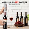 BGFOX 4 in 1 Electric Wine Bottle Opener Gift Set