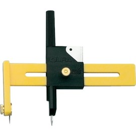 Olfa CMP-1 448700 Circular Cutter Diameter 10-150 mm Includes 5 Replacement Blades