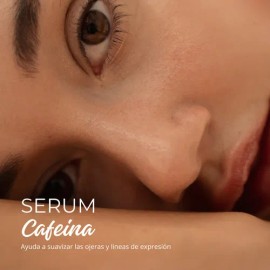 Sérum Cafeína Bena Belleza Contorno Ojos Día Noche 30ml Ácido Hialurónico                                                                             