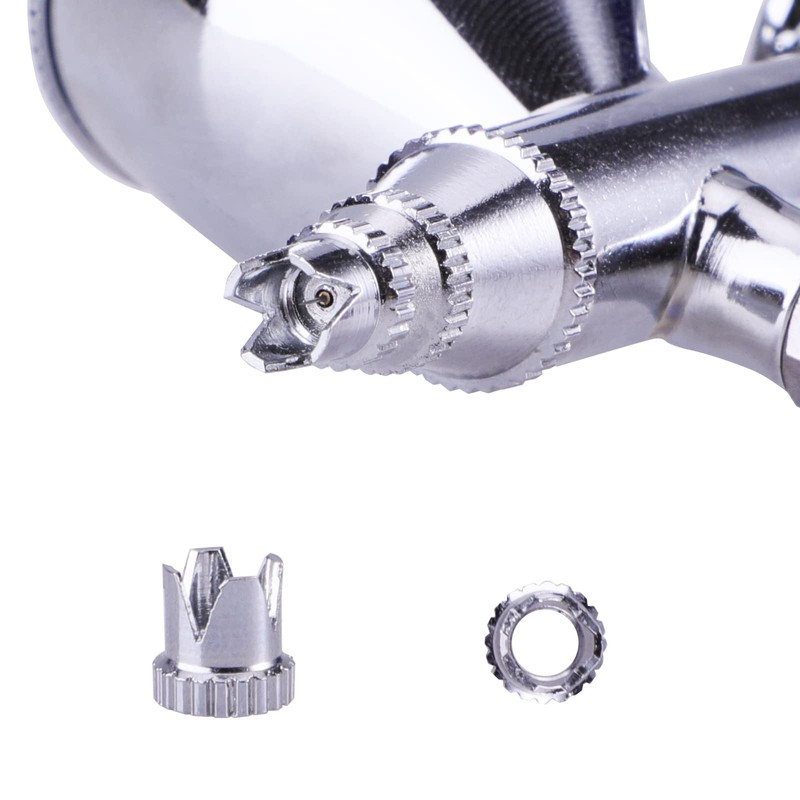 SAGUD 5pcs Universal Airbrush Needle Caps Replacement Accessories