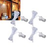 4pcs LED Display Spot Lights 5V Dimmable USB Mini Spotlight