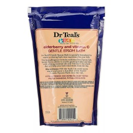 Dr Teals Kids Pure Epsom - Sal En Remojo Con Saúco, Vitamina