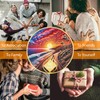 90 Days Sunset Coastal Road Sobriety Coin – Journey into