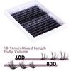 Lash Clusters Lash Extensions 280 Pcs Individual Lashes DIY Eyelash