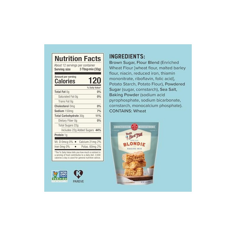 Bob's Red Mill Brown Sugar Blondie Baking Mix - 14