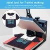 4 Piezas Guía de Regla Vinilo para Camisetas Alineación Reglas