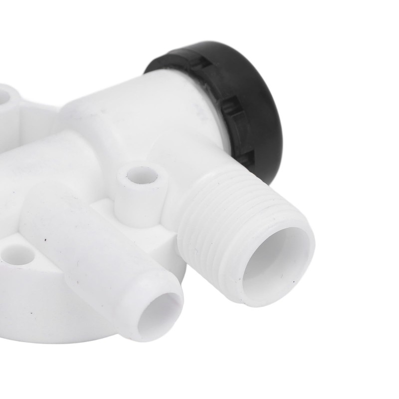 RV Toilet Water Valve Assembly, Plastic Stable Toilet Valve Kit