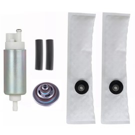 Prefer Warehouse Fuel Pump W/Pressure Regulator Strainer Compatible with Victory Vegas Kingpin Jackpot Hammer 2003-2008 Replace 2520700 2520733 2520284 2520394