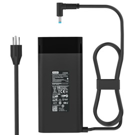 New 230W M41303-001 M85389-001 M85389-003 Charger Compatible with HP Omen 15 16 17 M35733-001 TPN-LA10 TPN-DA12 19.5V 11.8A Zbook Gaming Laptop Power Supply Adapter Blue tip Supports Fast Charging