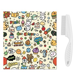 1 Piece Of Cat Wrapping Cloth And 1 Piece Of Pet Comb, Cat Fixing Tools, Pet Care Supplies, Cat Beauty Accessories.