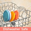 LUVCOSY 2 Cup Silicone Replacement Lids Storage Cover for Anchor