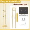 Thyle Heavy Duty Poster Stand Height up to 75" Welcome