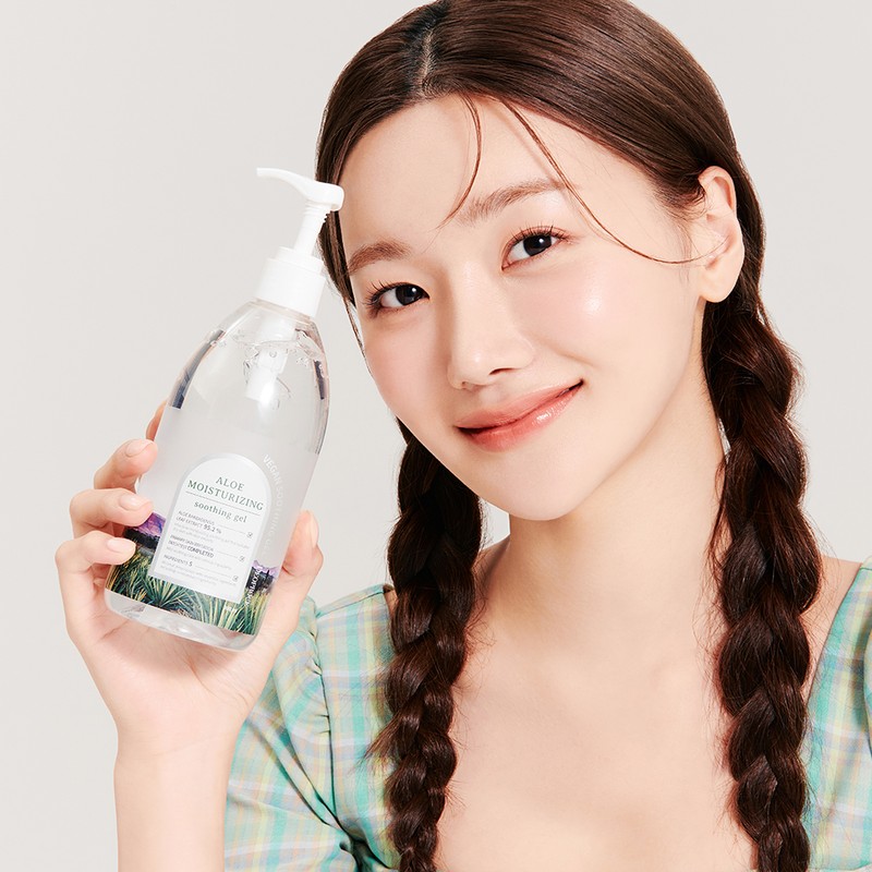 Deoproce Vegan Aloe Moisturizing Soothing Gel 390ml / 디오프러스 비건