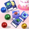 24 Packs Valentines Day Gift Cards with Galaxy Stress Ball