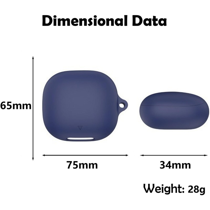 [2 Pack] easyBee Case Compatible with Soundcore Liberty 4 Pro
