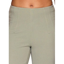 RBX Active High Waisted Flare Legging for Women, Wide Leg Yoga Pant Lightweight Stretch Knit Sweatpants Lounge Pants for Matching Set Desert Sage L