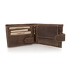 GREEN DEED Genuine Leather Men's Wallet - Large Leather Wallet