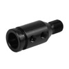 X AUTOHAUX M12x1.25 Car Black Gear Shift Knob Adapter for