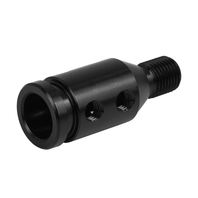 X AUTOHAUX M12x1.25 Car Black Gear Shift Knob Adapter for