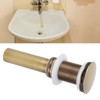 Popup Drain Stopper, Brass Bathroom Sink Drain Stopper, Antique Color