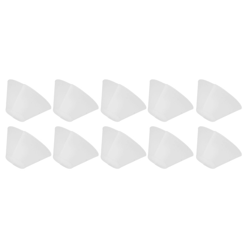 10pcs Hearing Amplifier Ear Plugs Flexible Horn Shaped Silicone Hearing
