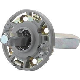 HOPPE Mounting Module UP52/RFL Round Door Handle Rosette VK 10/72 mm Steel Aluminium Coloured