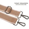 ROYGBCP Adjustable Purse Strap Canvas Crossbody Bag Shoulder Strap Replacement