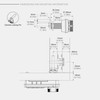 Somlock miniK10 Standard Electronic Cabinet Lock – 12-Button Keypad, 10-Year