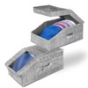 ComfortKeeper 2 Pcs Hat Storage Box for Baseball Caps, Foldable