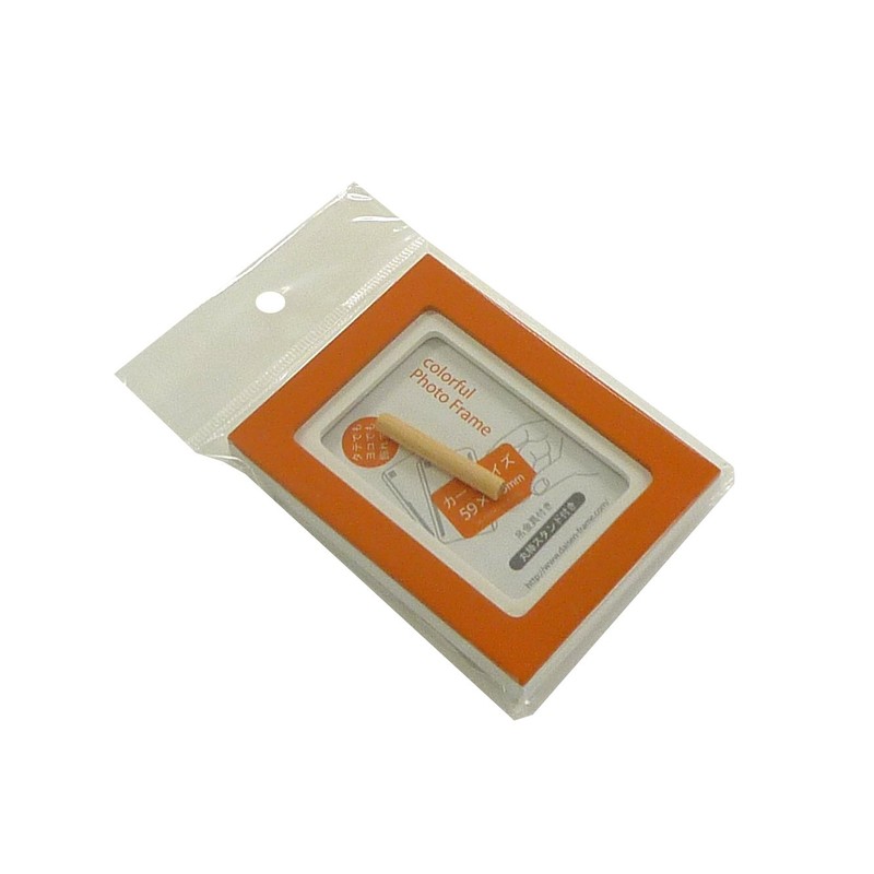 Daisen R08201A01 Picture Frame, Corolu Card, Orange/White