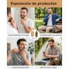 Piezas Cepillo Barba Hombre Set Peine Tijeras Cuidado Diario Viaje