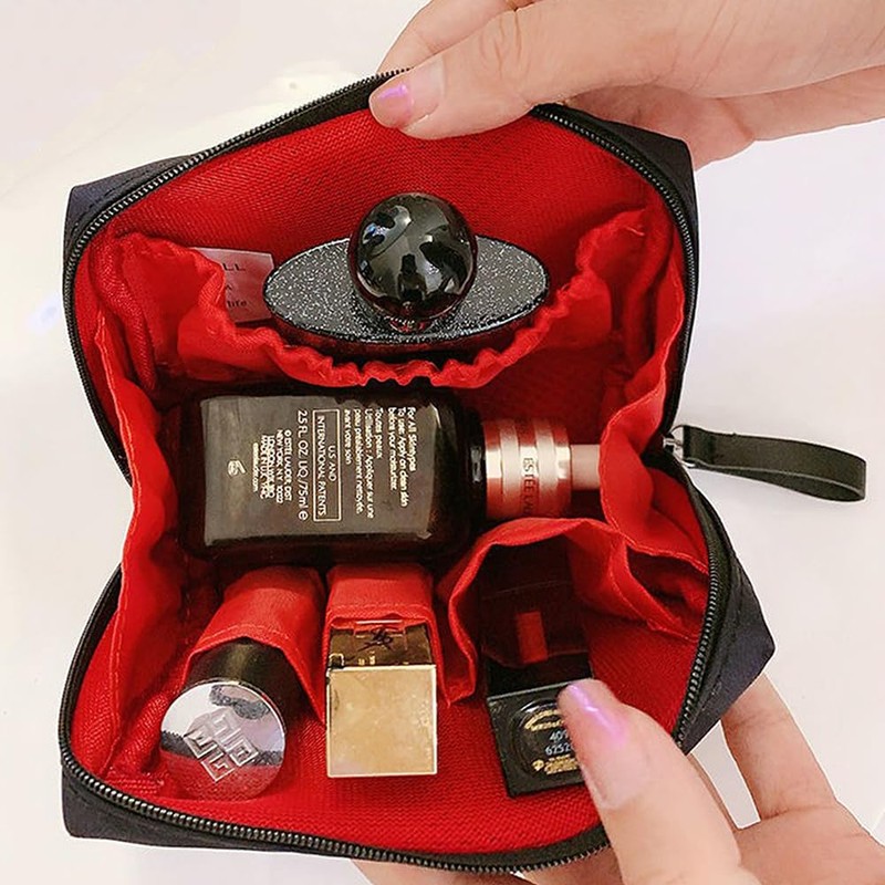 LOYELEY Women's Makeup Pouch, Storage Bag, Stylish, Lightweight, Compact, Cosmetics,