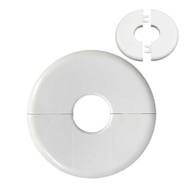 ABS Wall Split Flange Self-Adhesive Tape Round Escutcheon Plate Cover for Water Pipe Faucet Decoration Accessories faucet pipe flange pipe cover (16)