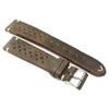 19 mm Fluco Racing Rally Vintage Cowhide Leather Watch Strap