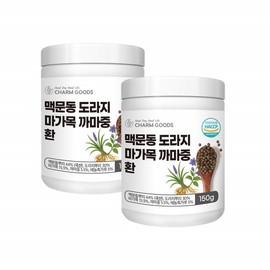 Charm goods Domestic Maekmun-dong bellflower rowan ash and blackcurrant pills 150g (2 packs) / 국산 맥문동 도라지 마가목 까마중 환 150g 2통