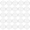 COHEALI Empty Round Clear Capsules 28MM Fillable Easter Eggs Lotto